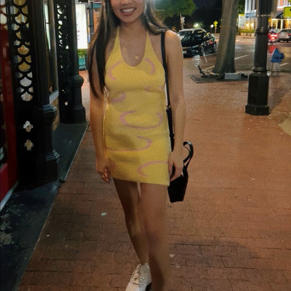 Halterneck Backless Dress